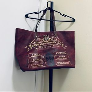 Harry Potter Red Tote Bag
